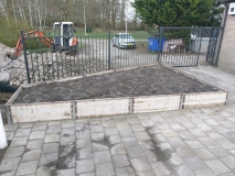 Tijdens de verbouwing